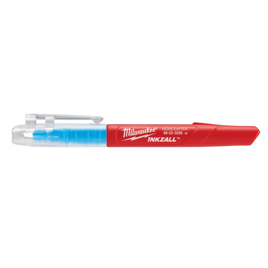 INKZALL Leuchtmarker Set 5-teilig blau, grün, gelb, orange, pink - 1 Stück